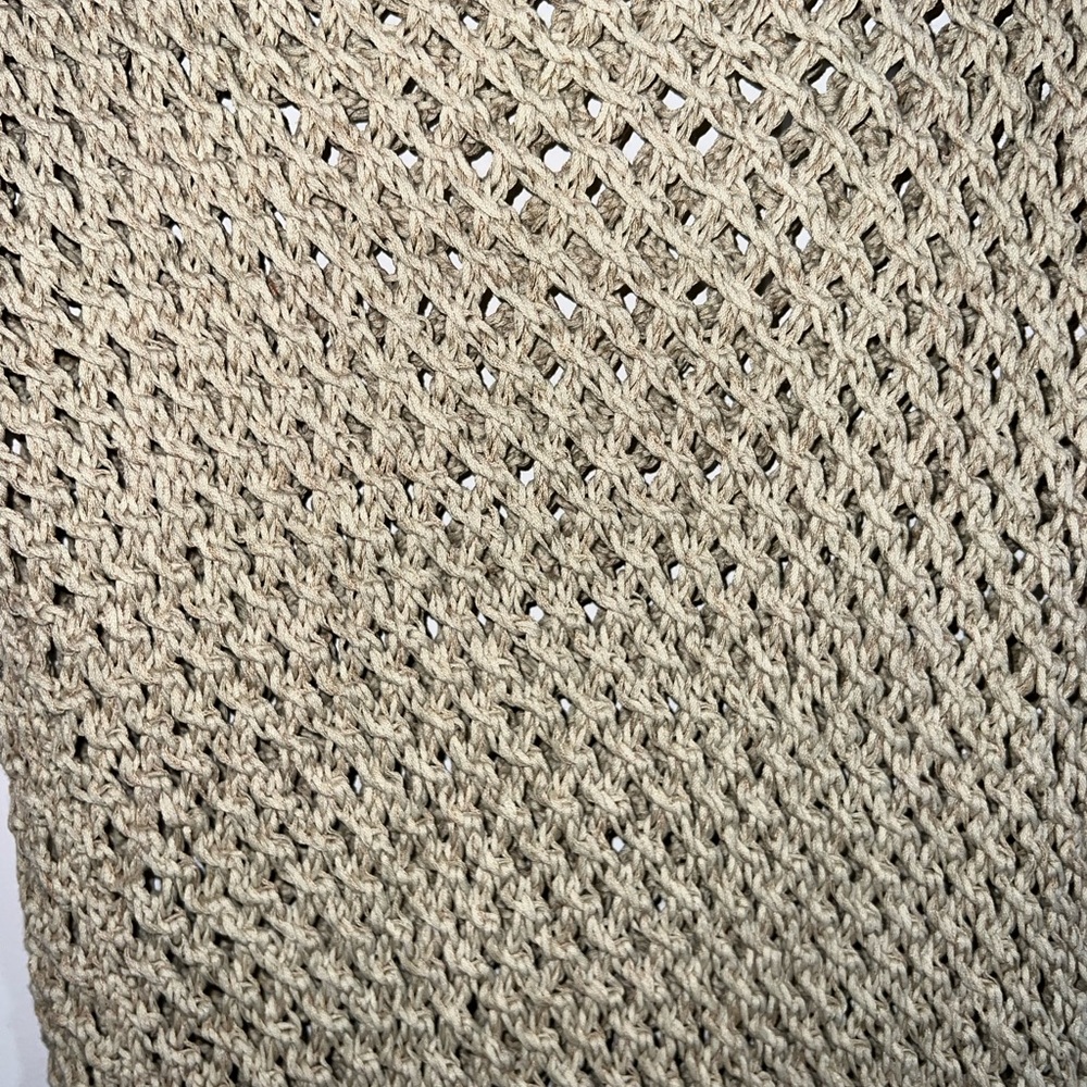Bananhot Magen Knit Maxi Skirt in Beige Crochet Maxi Skirt M/L - Picture 12 of 13